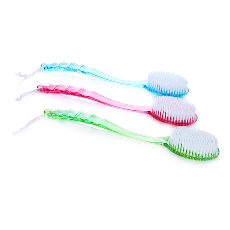 Bathing Brush Skin Massage Health Care Shower Back Rubbing Brush With Long Handle Massage Cleaner