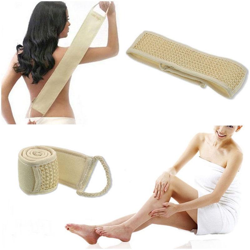 Exfoliating Fashion Back Strap Bath Shower Body Scrubber Brush Body Sponge Towel Body Scrubber Brush